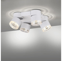 Deckenleuchte mit vier Strahlern