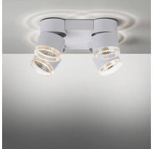 Deckenleuchte mit vier Strahlern zur Raumbeleuchtung