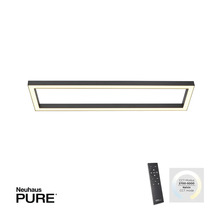 Rechteckige Deckenleuchte mit Fernbedienung von Neuhaus Pure