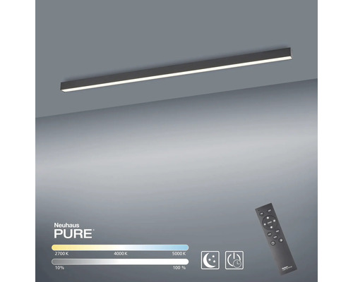 Deckenleuchte mit Fernbedienung zur Lichtsteuerung