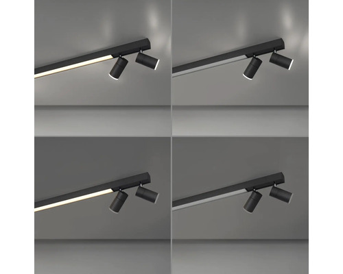 Deckenleuchte mit Spots zur Raumbeleuchtung