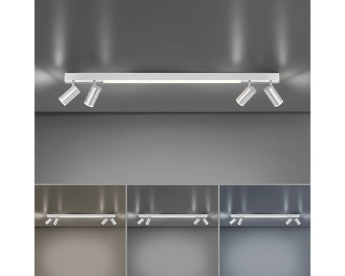 Deckenleuchte mit vier Strahlern