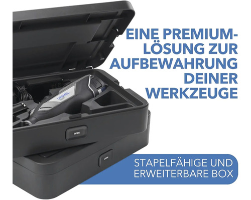 Dremel Werkzeug in stapelbarer Werkzeugbox