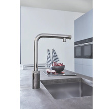 Edelstahlspüle GROHE K700U 55x45 cm graphite 31574AL1