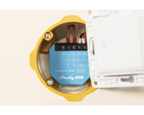 Installation eines Shelly Gen3 Smart Home Gerätes