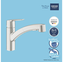 Robinet de cuisine Grohe avec douchette extractible