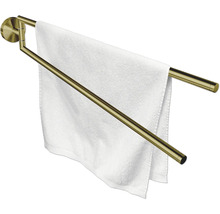 Porte-serviettes avec une serviette blanche