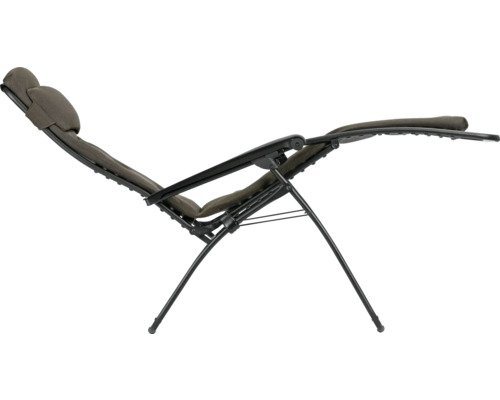 Fauteuil relax réglable avec repose-tête pour l'extérieur