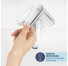 Bedienung einer Armatur mit Grohe SilkMove Technologie