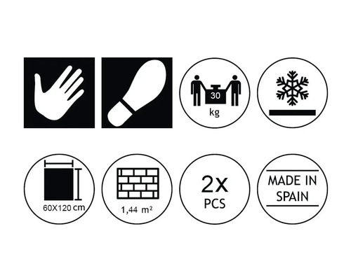 Piktogramme und Symbole zu Produkteigenschaften