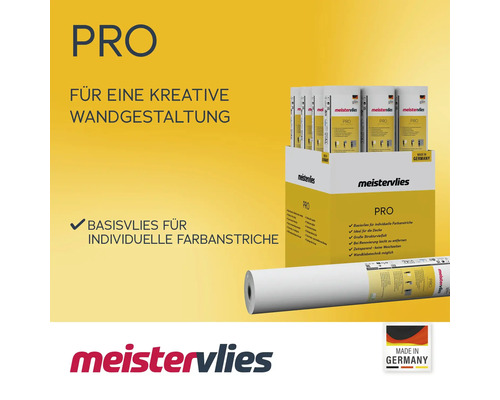 Meistervlies Pro Rollenvlies für kreative Wandgestaltung