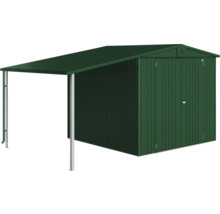 Abri de jardin avec auvent pour un espace de rangement extérieur supplémentaire