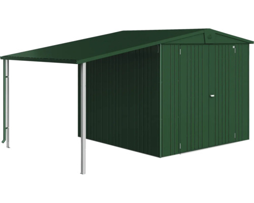 Gerätehaus mit Vordach für zusätzlichen Stauraum im Aussenbereich