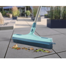 Balai en caoutchouc avec manche pour nettoyer les espaces extérieurs