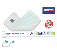Leifheit Clean Twist M Ergo micro duo Housse de balai