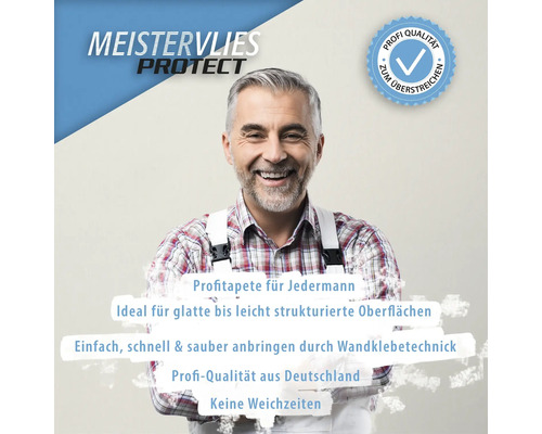 Meistervlies Protect Vliestapete für glatte Wände
