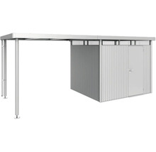 Abri de jardin avec auvent pour outils de jardin