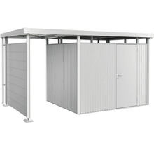 Abri de jardin avec porte coulissante et toit