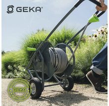 Geka Schlauchwagen mit Schlauch und Geka Logo
