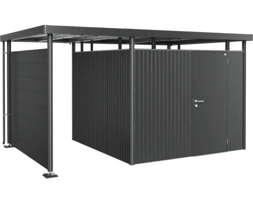 Geräteschuppen mit Dach und Schiebetür