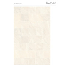 Narvik Fliesen, weisse Keramikfliesen, 60x60 cm