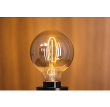 Ampoule avec filament visible