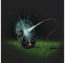 Rasenmäher-Roboter im Einsatz auf Gras