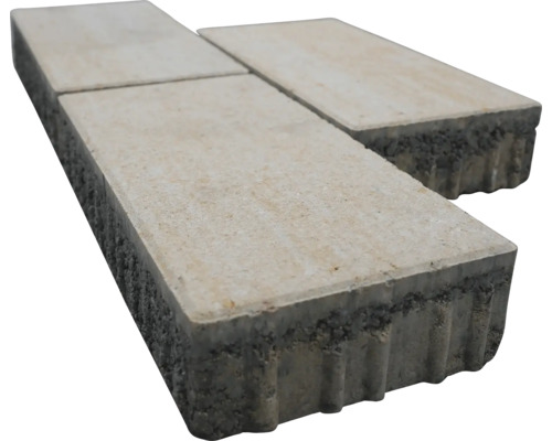 Pavés rectangulaires en béton