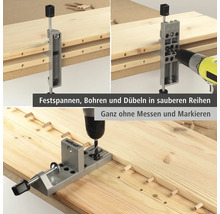 Dispositif de tourillon avec perceuse sur planches de bois