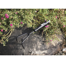 Gartenkralle vor dem Bepflanzen auf Stein