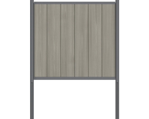 Clôture de jardin en bois avec cadre