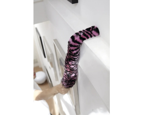 Boudin de porte avec motif sur le rebord de la fenêtre