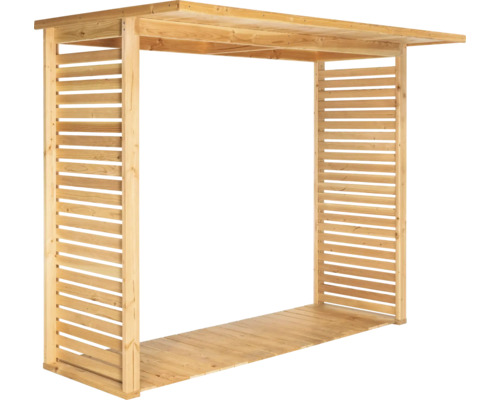 Abri à bois de jardin en bois