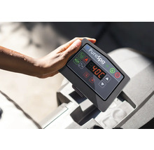 Bedienfeld eines PureSpa Whirlpools mit Temperatureinstellung 40 Grad