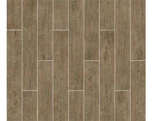 Carrelage de sol posé aspect bois