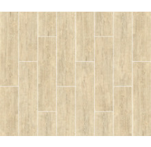 Carreaux en céramique aspect bois, forme allongée