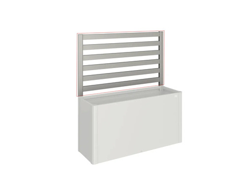 Vasque avec porte-serviettes