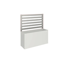 Jardinière avec treillis