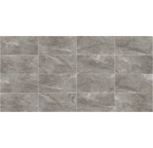 Carrelage aspect marbre, surface veinée