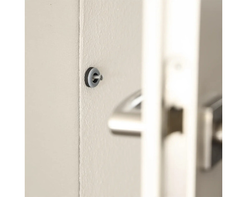 Butoir de porte pour montage mural avec vis
