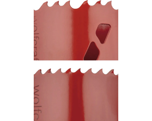 Vue détaillée d'une scie cloche