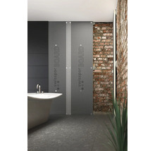 Badezimmer mit Badewanne und SwissPor Board Bauplatten an der Wand.