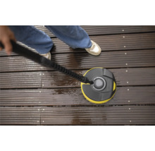 Terrasse reinigen mit Flächenreiniger für Hochdruckreiniger.