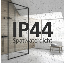 IP44 bedeutet Spritzwasserschutz