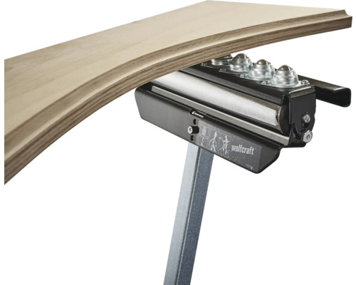 Wolfcraft Rollenbock mit Holzplatte