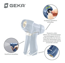 Lance d'arrosage GEKA avec jet réglable