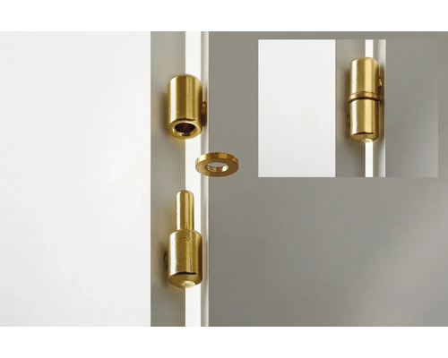 Türband aus Messing zur Befestigung einer Tür