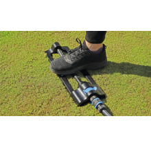 Arroseur de jardin avec pied pour un positionnement facile