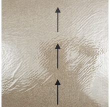 Symbole pour le sens de pose des carreaux.