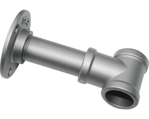 Raccord de tuyau avec bride pour montage mural